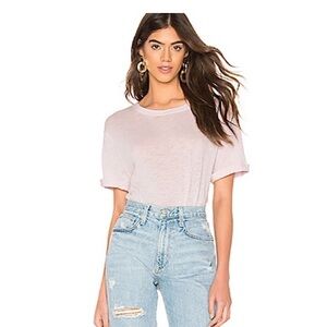 Free People Cassidy Tee- Lavender Milk